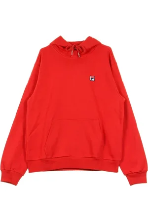 Fila Sweatshirts & Hoodies, Heren, Rood, M, Rode Heren Hoodie