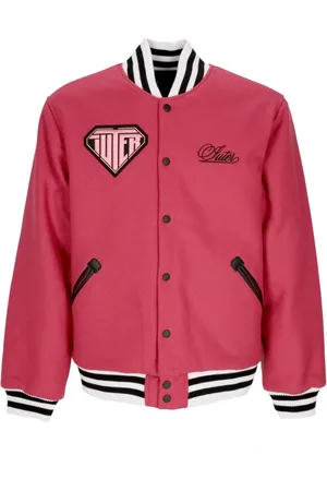 IUTER Jassen, Heren, Roze, M, Wol, Varsity Roze Wol College Jack