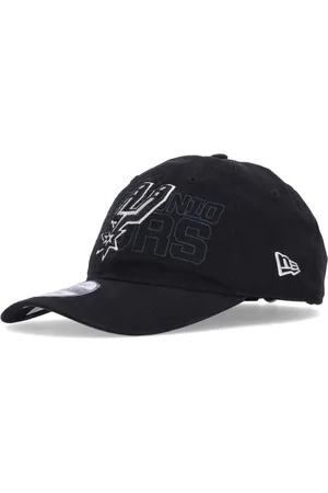 New Era Accessoires, unisex, Zwart, ONE Size, Katoen, NBA Draft Gebogen Klep Pet