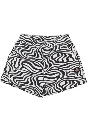 Dickies Korte broeken, Dames, Zwart, S, Katoen, Zebra Korte Damesbroek