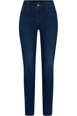 Brax Jeans, Dames, Blauw, W23, Denim, Blauwe Denim Jeans Shakira Model