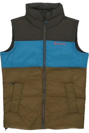 COTOPAXI Jassen, Heren, Veelkleurig, S, Nylon, Waterafstotende Mouwloze Donsvest