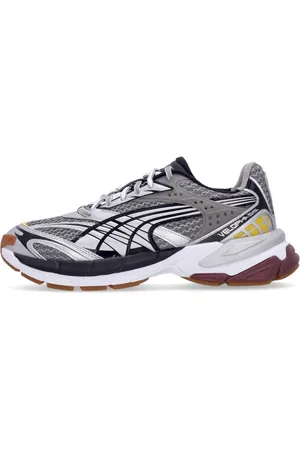 PUMA Schoenen, Heren, Zwart, 40 EU, Zwart/Wit Lage Schoen Geïnspireerd door 2000s Stijl