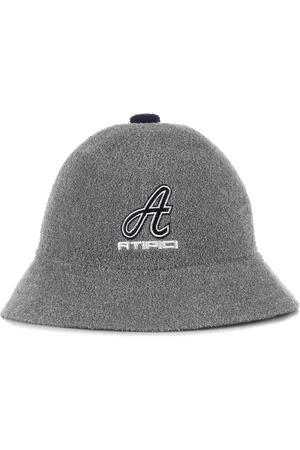 Kangol Accessoires, Heren, Grijs, XL, Nylon, Atypische Grijze Vissershoed Beperkte Oplage