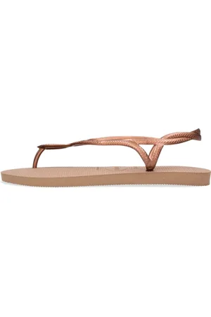 Havaianas Schoenen, Dames, Bruin, 41 EU, Bronze Elegant Luna Sandal