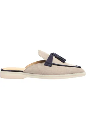 Scarosso Schoenen, Dames, , 35 EU, Suède, Tassel Mule Lichtgewicht Suède Schoenen
