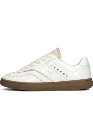 Nubikk Schoenen, Dames, Wit, 38 EU, Leer, Stijlvolle witte sneakers met studs