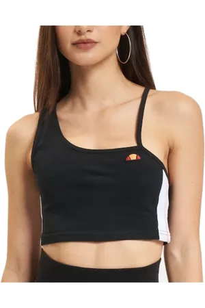 Ellesse Tops, Dames, Zwart, M, Crop Top Shirts