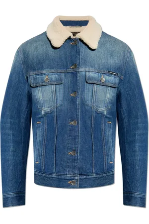Dolce & Gabbana Jassen, Dames, Blauw, 2Xs, Denim, Denim jas
