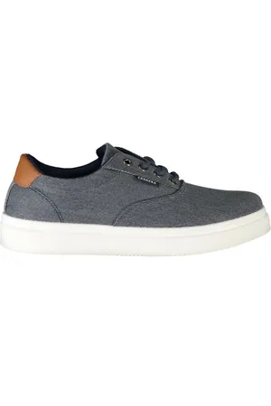 Carrera Schoenen, Heren, Blauw, 40 EU, Polyester, Blauwe Polyester Sneaker met Contrastdetails