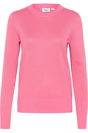 Saint Tropez Truien, Dames, Roze, L, Milasz Pullover Gebreid Chateau Rose