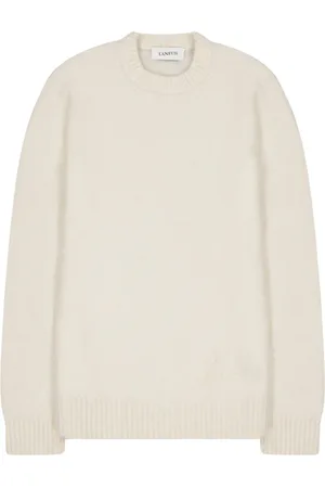 LANEUS Truien, Heren, , M, Wol, Alpaca Geborduurde Trui