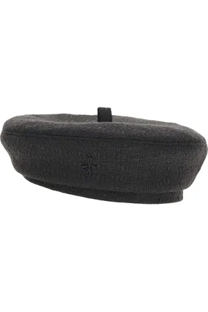 Ruslan Baginskiy Accessoires, Dames, Zwart, S, Wol, Zwarte Wol Baret