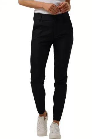 Mos Mosh Broeken, Dames, Blauw, XS, Night Pant Blake Donkerblauw