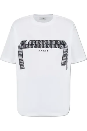 Lanvin Tops, Heren, Wit, M, Katoen, Oversized T-shirt