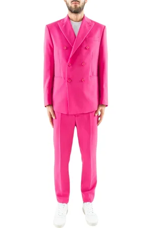 COR SINE LABE DOLI Pakken, Heren, Roze, M, Dubbelrijige pakken