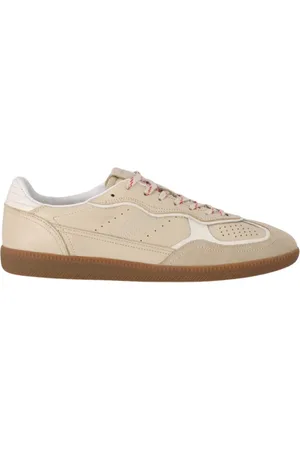 ALOHAS Schoenen, Dames, , 43 EU, Leer, Tb. 490 Rife Grain Cream Leren Sneakers