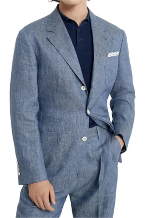 Brunello Cucinelli Jassen, Heren, Blauw, M, Denim, Deconstructed Denim Jacket