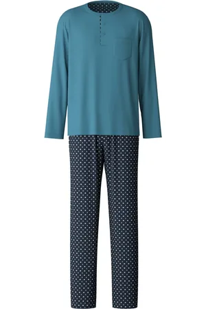 Calida Nachtkleding & Lounge, Heren, Veelkleurig, L, Storm Blue Relax Choice 3