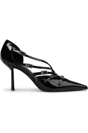 LE SILLA Schoenen, Dames, Zwart, 40 EU, Leer, Zwarte hakken schoenen
