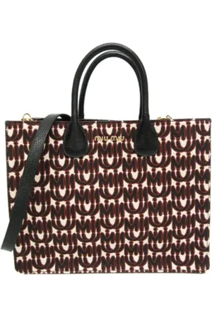 Miu Miu Pre-owned, Dames, Veelkleurig, ONE Size, Tweedehands leren schoudertassen
