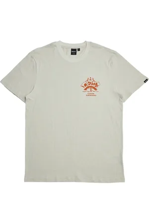 Deus Ex Machina Tops, Heren, Wit, L, Katoen, Vintage Sound Off Tee