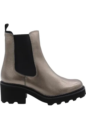 CTWLK. Schoenen, Dames, Grijs, 41 EU, Gudrid Enkellaars