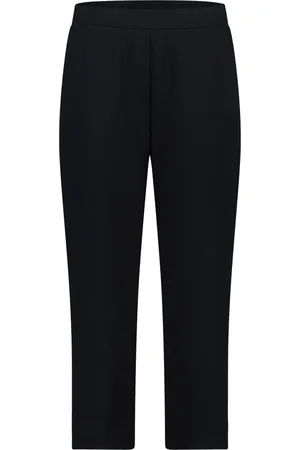 Betty Barclay Broeken, Dames, Zwart, M, Relaxed Fit Broek met Zakken