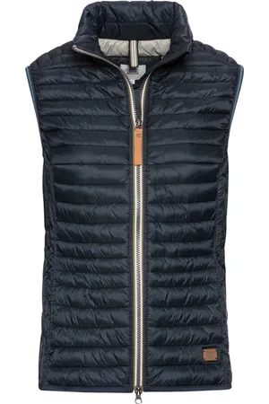 Camel Active Jassen, Dames, Blauw, 2Xl, Gerecyclede Polyamide Vest