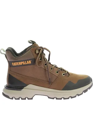 Caterpillar Schoenen, Heren, Bruin, 44 EU, Leer, Hoge Sneakers Colorado Sneak