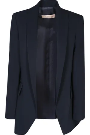BLANCA Jassen, Dames, Blauw, M, Polyester, Blauwe Jas Stijlvolle Vrouw