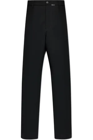 Marni Broeken, Heren, Zwart, S, Katoen, Logo Broek