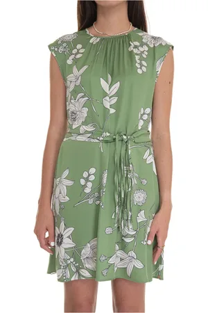 pennyblack Kleedjes, Dames, Groen, L, Bloemenfantasie Tuniek Jurk