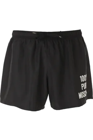 Moschino Badkleding, Heren, Zwart, M, Stijlvolle zwemkleding Boxer Mare collectie
