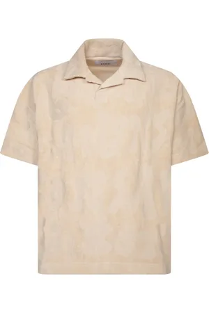 BONSAI Tops, Heren, , L, Katoen, Polo Shirt Klassieke Bowling Hals