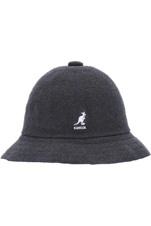 Kangol Accessoires, Heren, Grijs, L, Nylon, Casual Bermuda Bucket Hoed Lente Stijl