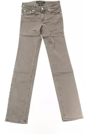 Jacob Cohen Jeans, Dames, Grijs, W29, Vintage Grijze 5-Pocket Jeans