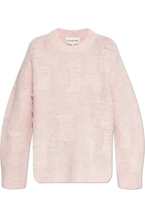 Munthe Truien, Dames, Roze, S, Wol, Wollen Trui