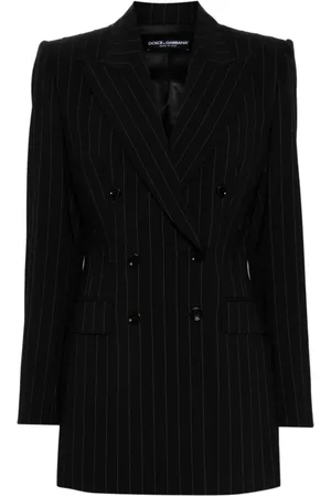 Dolce & Gabbana Jassen, Dames, Zwart, XS, Multikleur Jasjes voor Stijlvolle Outfits