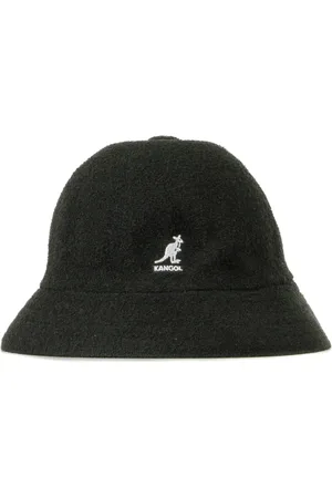 Kangol Accessoires, Heren, Zwart, XL, Nylon, Zwarte Bermuda Bucket Hat Casual Stijl