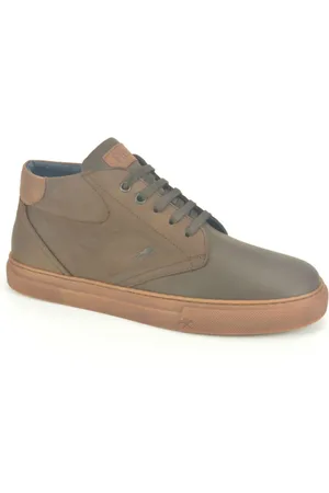 Fluchos Schoenen, Heren, Bruin, 41 EU, Bruin Leren Enkellaarzen
