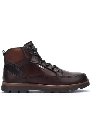 Pikolinos Schoenen, Heren, Bruin, 39 EU, Leer, Stijlvolle Heren Enkellaars - Bruin