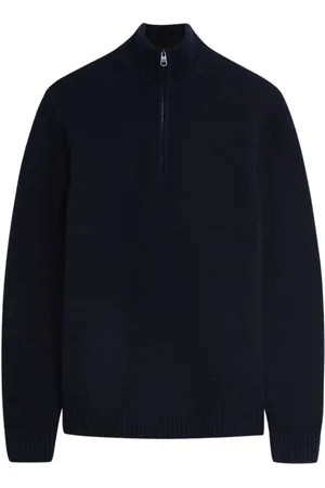 Cinque Truien, Heren, Blauw, L, Katoen, Moderne Winter Katoenen Trui