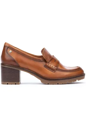 Pikolinos Schoenen, Dames, Bruin, 36 EU, Bruine Leren Damesschoen - Llanes