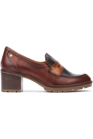 Pikolinos Schoenen, Dames, Bruin, 42 EU, Leer, Stijlvolle Bruine Damesschoen