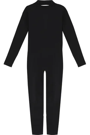 Sergio Rossi Jumpsuits & Playsuits, Dames, Zwart, L, Turtle Neck Open Back Jumpsuit