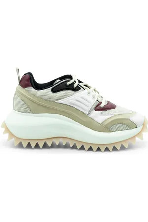 vic matiè Schoenen, Dames, Veelkleurig, 40 EU, Nubuck Lederen Mesh Sneaker Nacht