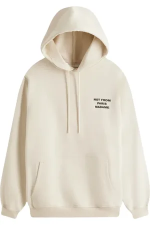 Drôle de Monsieur Sweatshirts & Hoodies, Heren, , L, Katoen, Hoodie met Slogan - Avana