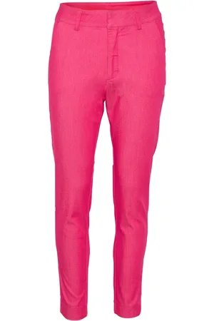 Kaffe Broeken, Dames, Roze, L, Chino Pant Virtual