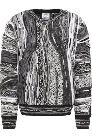 Carlo Colucci Truien, Heren, Veelkleurig, 2Xl, Gebreide trui met opvallend patroon